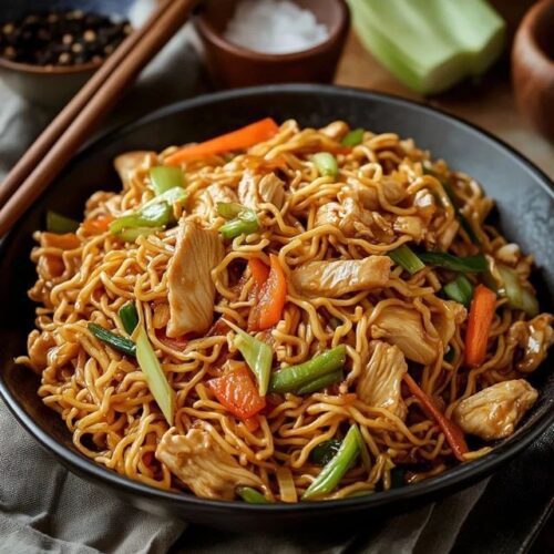 Chicken chow mein
