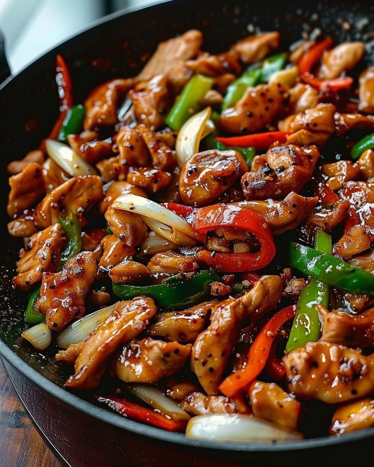 Pepper chicken steamed