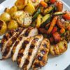 Pepper chicken steamed
