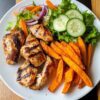 Pepper chicken steamed