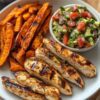Pepper chicken steamed