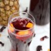 Zobo with ginger and pineapple