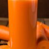 Fresh Carrot & Pawpaw juice for skincare