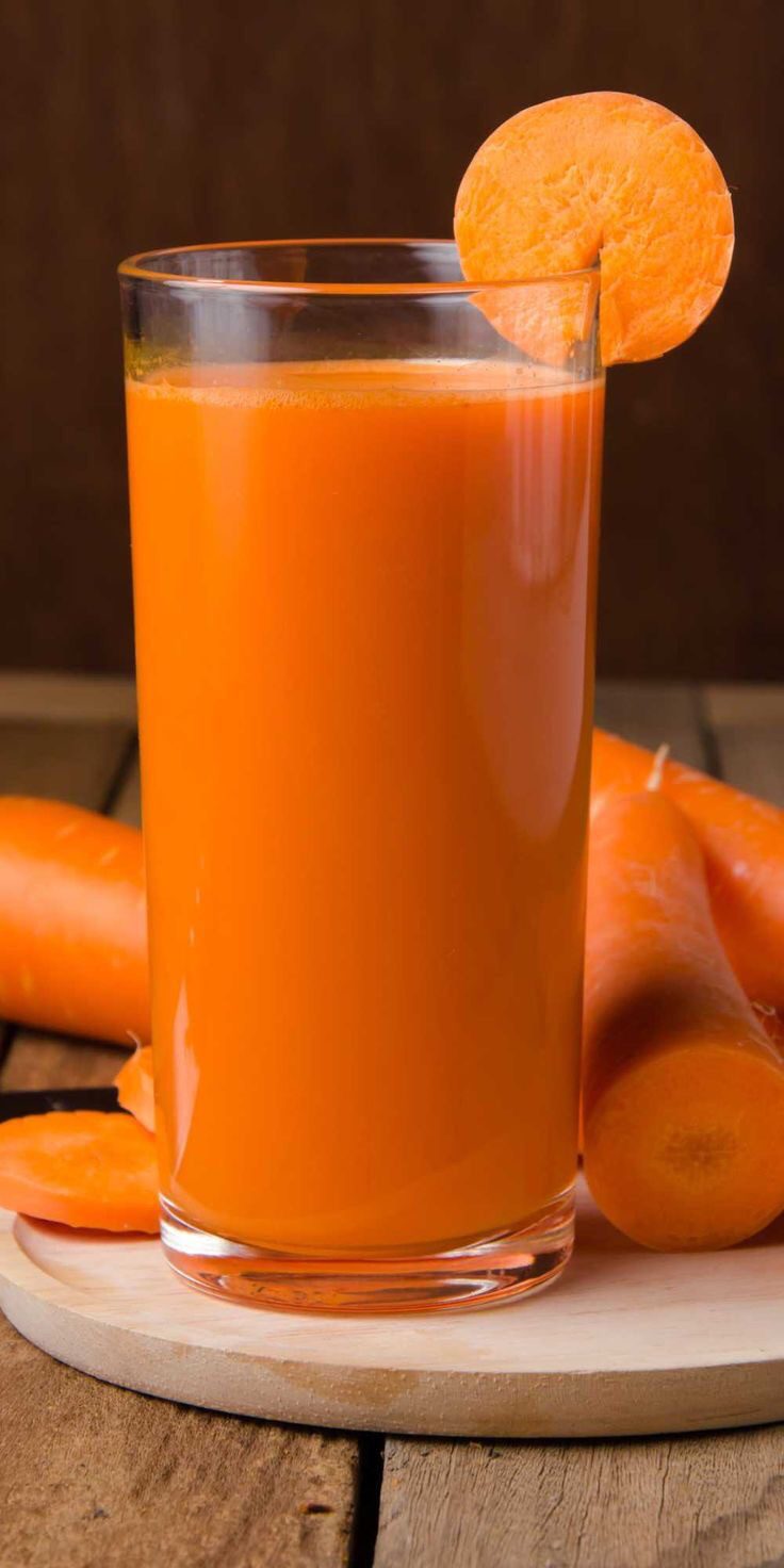 Fresh Carrot & Pawpaw juice for skincare