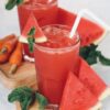 Fresh watermelon juice