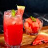 Fresh watermelon juice