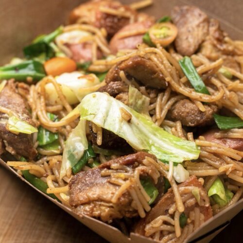 Chicken Yakisoba Noodles