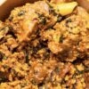 Egusi with chicken or beef