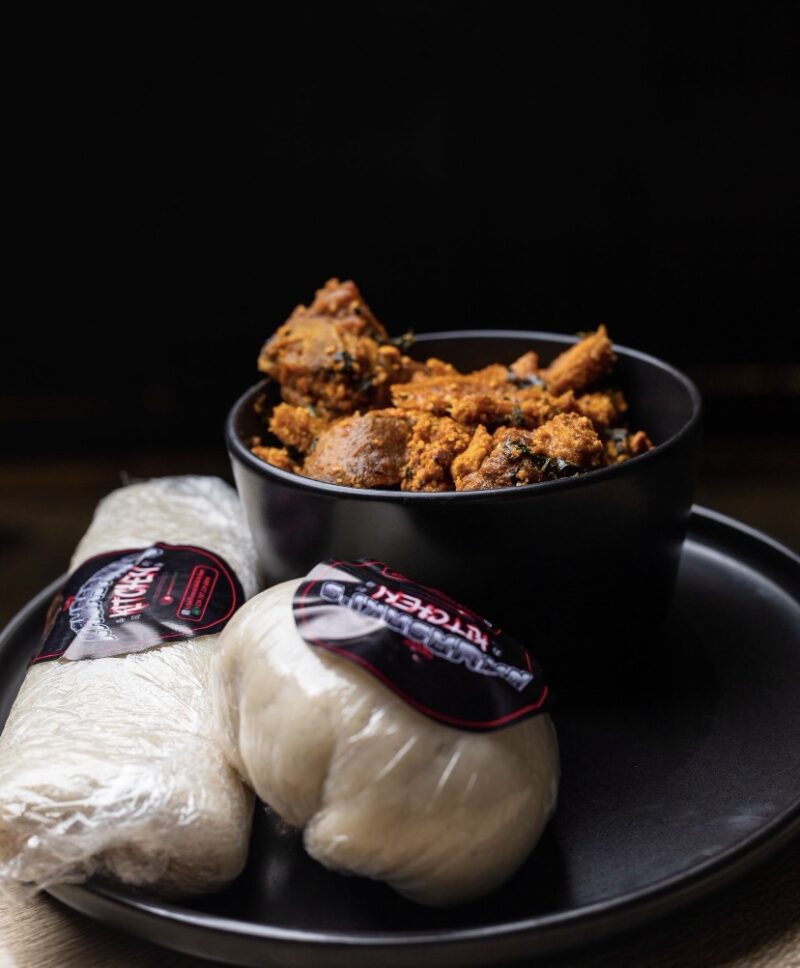Egusi with chicken or beef