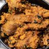 Egusi with chicken or beef